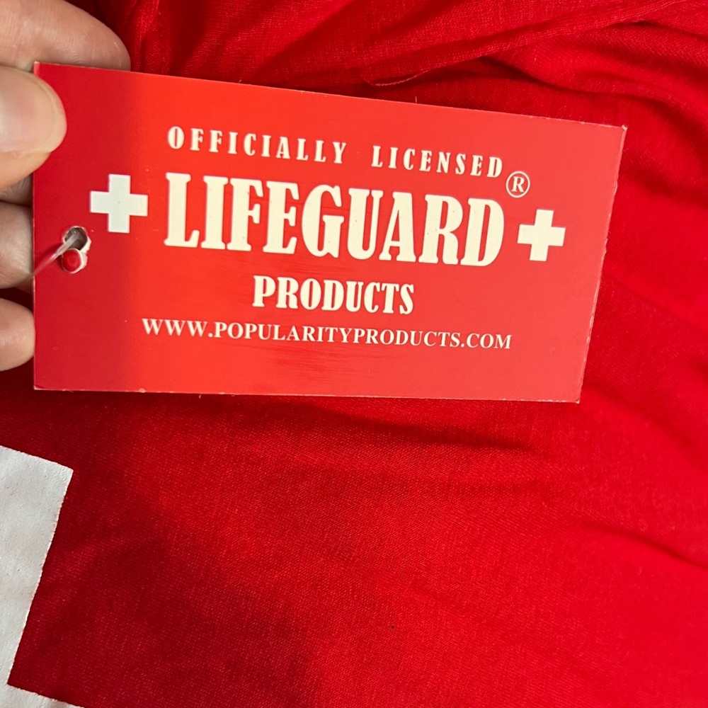 Lifeguard Red Graphic Short Sleeve Tee - Picture 7 of 7